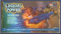 In-Flight Command Vehicles from Legions of Power - Star Legions manufactured by Tonka [Front]