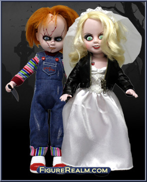 Chucky And Tiffany - Living Dead Dolls - Child's Play - Mezco Action Figure