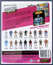 Tick (In Disguise) from Longbox Heroes - Basic Series manufactured by Fresh Monkey Fiction [Back]