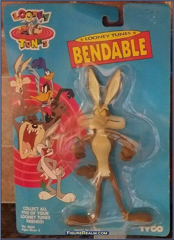 Wile E. Coyote - Looney Tunes - Bendables - Tyco Action Figure