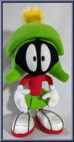 Marvin the Martian from Looney Tunes - Plush manufactured by Tyco [Loose]