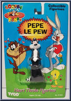 Pepe Le Pew (Heart Throb) from Looney Tunes - Figurines manufactured by Tyco [Front]