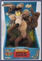 Wile E. Coyote from Looney Tunes - Plush manufactured by Tyco [Front]