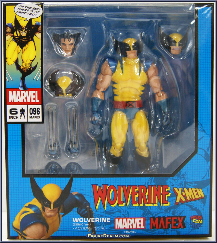 Wolverine (Yellow / Blue) (X-Men) - Mafex - Marvel - Medicom Action Figure