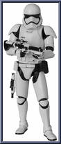 First Order Stormtrooper from Mafex - Star Wars manufactured by Medicom [Loose]