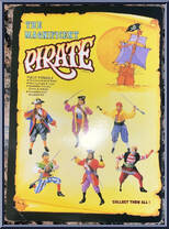 Pirate (Red Coat) from Magnificent Pirate - Basic Series manufactured by Paco [Back]