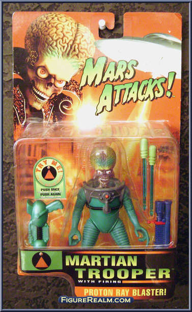 Martian Trooper (Proton Ray Blaster) - Mars Attacks - Basic Series ...