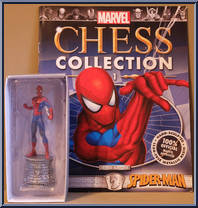 Spider-Man from Marvel Chess Collection - Basic Series manufactured by Eaglemoss [Front]