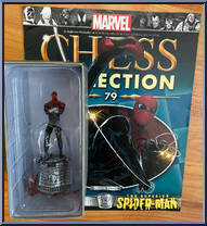 Spider-Man (Superior) from Marvel Chess Collection - Basic Series manufactured by Eaglemoss [Front]