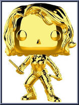 Black Widow (Gold Chrome) from Marvel - Marvel Stud10s Pop! manufactured by Funko [Loose]