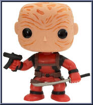 Deadpool (Unmasked) from Marvel - Marvel Universe Pop! manufactured by Funko [Loose]