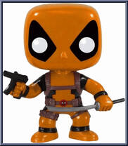 Deadpool (Orange) from Marvel - Marvel Universe Pop! manufactured by Funko [Loose]
