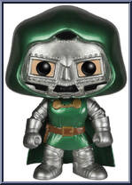 Dr. Doom (Metallic) from Marvel - Marvel Universe Pop! manufactured by Funko [Loose]
