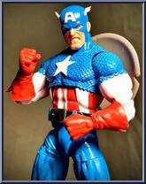 Captain America from Marvel Legends - Infinite Series - Secret Wars manufactured by Hasbro [Loose]