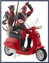 Deadpool Corps Scooter Dogpool Squirrelpool Marvel