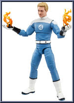 Johnny Storm from Marvel Legends - Infinite Series - Fantastic Four - First Steps manufactured by Hasbro [Loose]