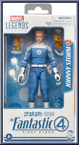 Johnny Storm from Marvel Legends - Infinite Series - Fantastic Four - First Steps manufactured by Hasbro [Front]