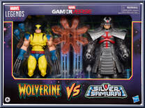 Wolverine vs Silver Samurai from Marvel Legends - Infinite Series - Gamerverse manufactured by Hasbro [Front]