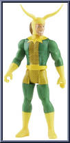 Loki from Marvel Legends - Retro - Basic Series manufactured by Hasbro [Loose]