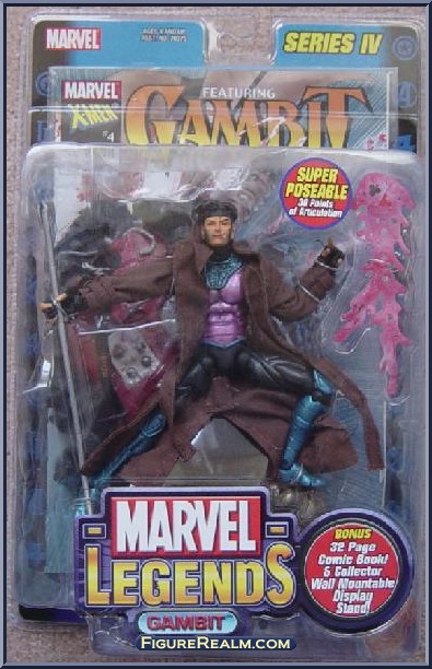 Gambit - Marvel Legends - Series 4 - Toy Biz Action Figure