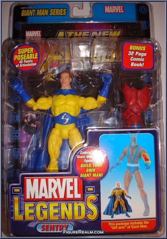 Sentry (Bright Yellow / No Beard) - Marvel Legends - Giant Man Series ...