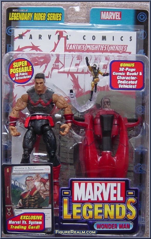 Wonder Man - Marvel Legends - Series 11 - Legendary Riders Series - Toy 