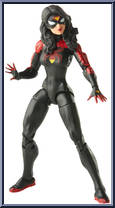 Spider-Woman (Jessica Drew) from Marvel Legends - Vintage - Spider-Man manufactured by Hasbro [Loose]
