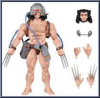 Wolverine (Weapon X) from Marvel Legends - Vintage - X-Men manufactured by Hasbro [Loose]