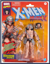 Wolverine (Weapon X) from Marvel Legends - Vintage - X-Men manufactured by Hasbro [Front]