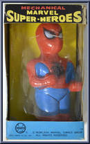 Spider-Man from Marvel - Mechanical manufactured by Marx [Front]