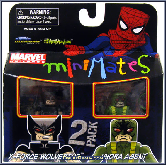 Wolverine (X-Force) / Hydra Agent - Marvel Minimates - Wave 29 ...