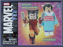 Mariko / Gaijin Wolverine from Marvel Minimates - Exclusives manufactured by Diamond Select [Front]
