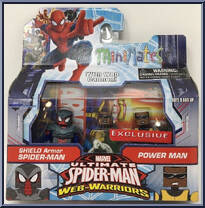 Shield Armor Spider-Man / Power Man Action Figure