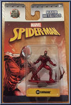 Carnage from Marvel - Nano MetalFigs - Spider-Man manufactured by Jada Toys [Front]