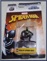 Spider-Man (Stealth) from Marvel - Nano MetalFigs - Spider-Man manufactured by Jada Toys [Front]
