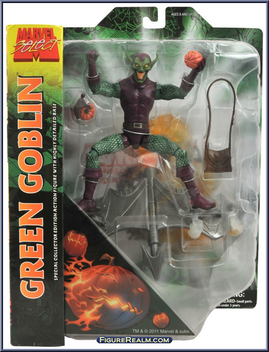 Green Goblin (with Pumpkin Bombs) - Marvel Select - Basic Series ...