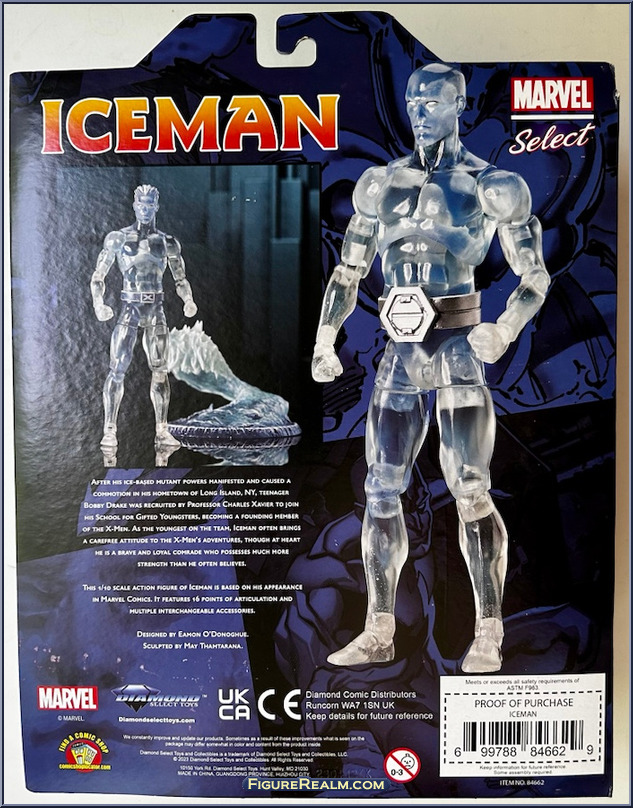 Iceman - Marvel Select - Basic Series - Diamond Select Action Figure