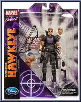 Hawkeye (Avenging) from Marvel Select - Exclusives - Disney Store manufactured by Diamond Select [Front]