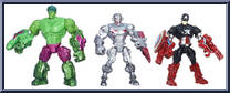 Avengers vs. Ultron 3-Pack. Hulk, Ultron and Captain America Action Figure