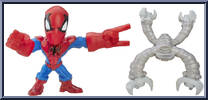Spider-Man from Marvel Super Hero Mashers - Micro manufactured by Hasbro [Loose]