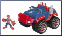 Battle Truck from Marvel Super Hero Squad - Spider-Man Vehicles manufactured by Hasbro [Loose]