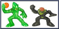 Green Goblin & New Goblin from Marvel Super Hero Squad - Spider-Man Series 3 manufactured by Hasbro [Loose]