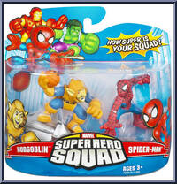 Hobgoblin & Spider-Man from Marvel Super Hero Squad - Series  9 manufactured by Hasbro [Front]