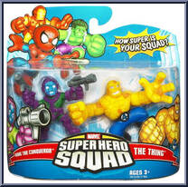 Kang the Conqueror & Thing from Marvel Super Hero Squad - Series 12 manufactured by Hasbro [Front]