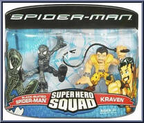 Spider-Man & Kraven from Marvel Super Hero Squad - Spider-Man Series 5 manufactured by Hasbro [Front]