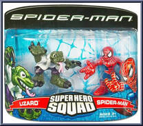 Spider-Man & The Lizard from Marvel Super Hero Squad - Spider-Man Series 3 manufactured by Hasbro [Front]