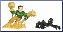 Spider-Man & Sandman from Marvel Super Hero Squad - Spider-Man Series 1 manufactured by Hasbro [Loose]