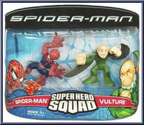 Spider-Man & Vulture from Marvel Super Hero Squad - Spider-Man Series 5 manufactured by Hasbro [Front]