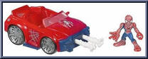Spider Racer from Marvel Super Hero Squad - Spider-Man Vehicles manufactured by Hasbro [Loose]