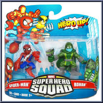 Spider-Man & Ronan the Accuser - Marvel Super Hero Squad - Series 21 ...